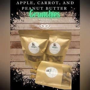 All Natural Pure Dog Treats! Carrots as The Main Ingredient. No Additives